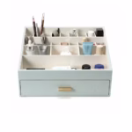 SortWithStyle Luxury Aqua Cosmetic Organizer