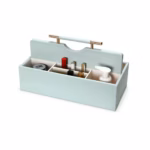 SortWithStyle Luxury Aqua Skincare Organizer front-view