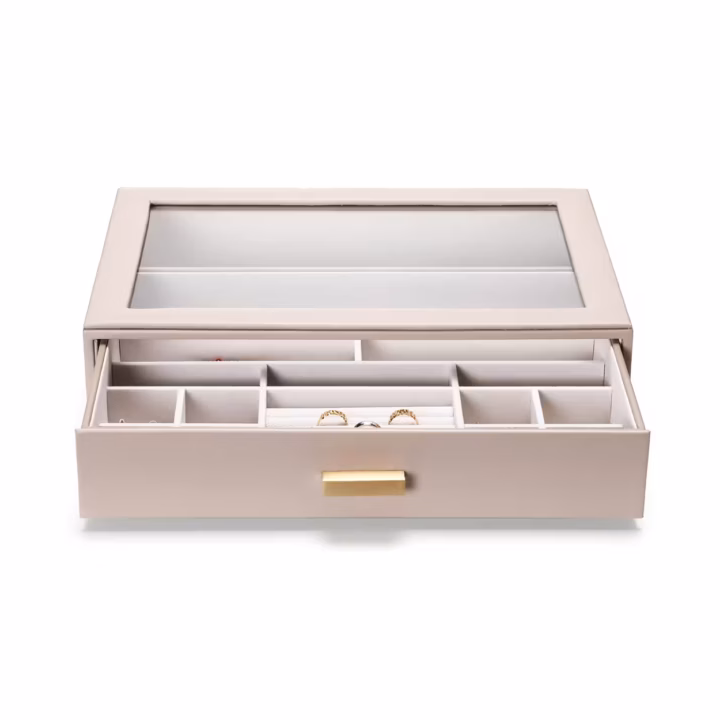 SortWithStyle Taupe Jewelry Box Top Part